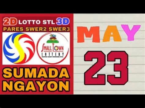 SUMADA SA PCSO LOTTO 3D 2D STL JUETENG .